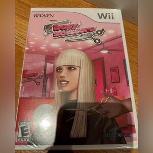 New Redken 5th Ave Busy Scissors Wii game, sealed